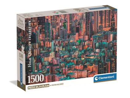 Clementoni - Puzzle 1500 Hongkong