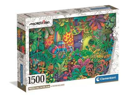 Clementoni - Puzzle 1500 Mordillo Malíř
