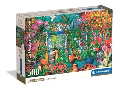Clementoni - Puzzle 500 Skleníkoví správci