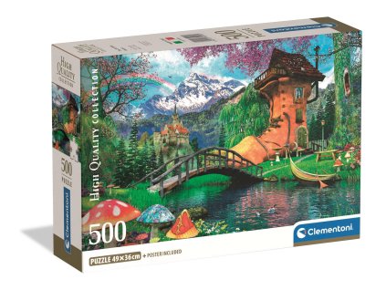 Clementoni - Puzzle 500 Starý botový dům