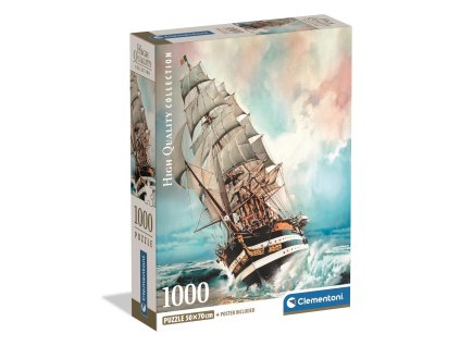 Clementoni - Puzzle 1000 Amerigo Vespucci