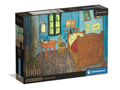 Clementoni - Puzzle 1000 Muzeum Ložnice v Arles