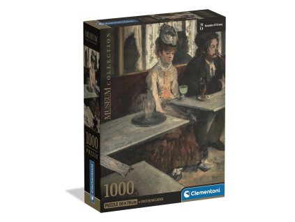 Clementoni - Puzzle 1000 Muzeum V kavárně