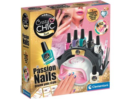 Clementoni - CRAZY CHIC sada na nehty