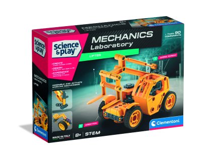 Clementoni - Mechanická laboratoř Automobilový zvedák