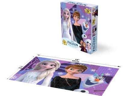 PRIME 3D PUZZLE - Disney Ledové království – Elsa a Anna 200 dílků