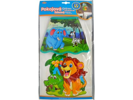 Dětská nástěnná 3D lampa Safari