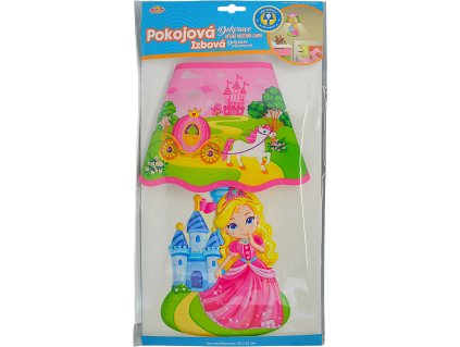 Dětská nástěnná 3D lampa Princezna