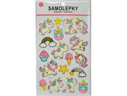 Samolepky - Baby Jednorožci