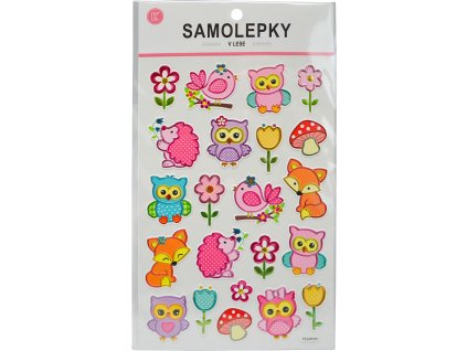 Samolepky - Zvířátka z lesa