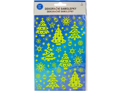 Samolepky - Vánoční stromeček