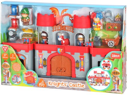 PLAYGO - Rytířský hrad 17ks