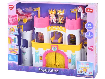 PLAYGO - Královský palác na baterie 14 ks