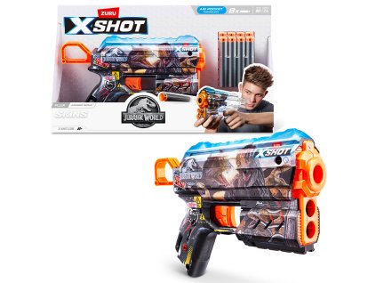 X-SHOT Jurský svět - Skins Series 1 (8 nábojů)