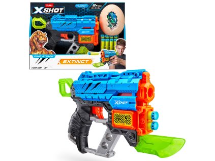 X-SHOT Dino Attack Extinct (1 střední vejce, 8 nábojů)