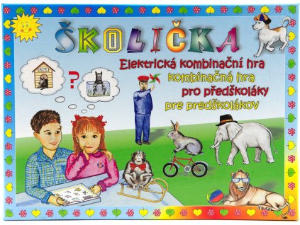 SVOBODA VOLTÍK Hra Školička 1 elektronická vědomostní na baterie Světlo