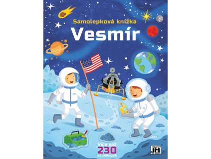 JIRI MODELS Samolepková knížka Vesmír 230 samolepek