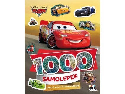 JIRI MODELS 1000 samolepek s aktivitami Auta (Cars)
