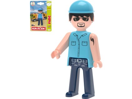 EFKO IGRÁČEK MultiGO Řidič figurka kloubová na kartě