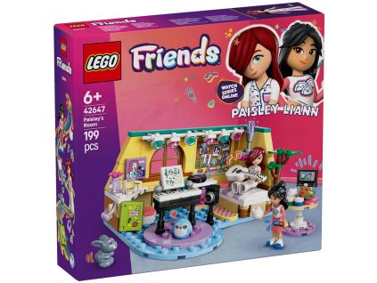 LEGO FRIENDS Pokoj Paisley 42647 STAVEBNICE