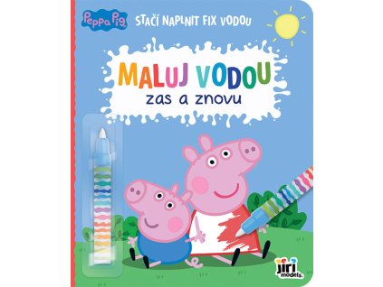 JIRI MODELS Maluj vodou Zas a znovu Peppa Pig