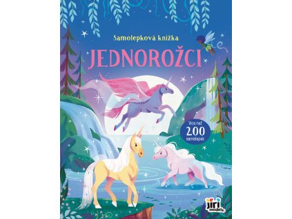 JIRI MODELS Samolepková knížka Jednorožci 200 samolepek