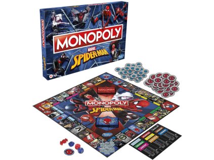 HASBRO Hra MONOPOLY Spiderman *SPOLEČENSKÉ HRY*