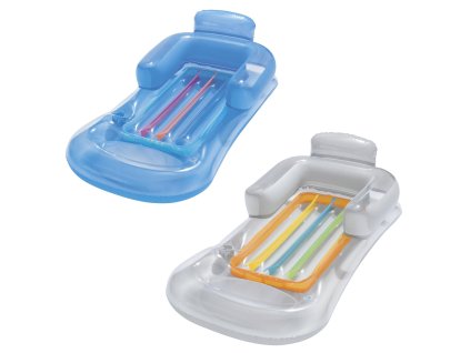 BESTWAY 43028 - Nafukovací lehátko s opěrkou 161 x 84 cm - 2 druhy