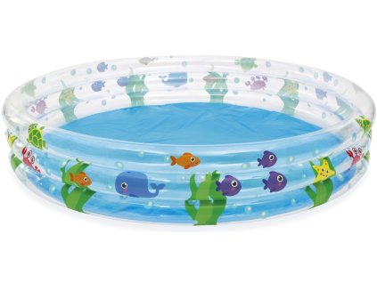 BESTWAY 51005 - Nafukovací bazén 3 pruhy 183 cm