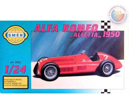 SMĚR Model auto Alfa Romeo  1947  1:24 (stavebnice auta)