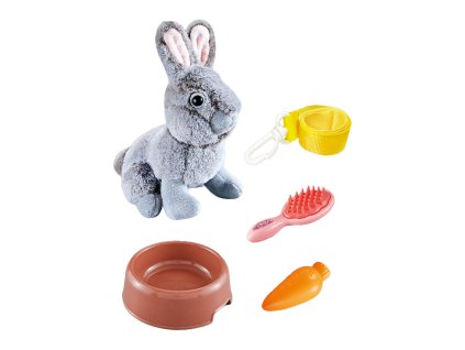 Králík v přepravce 28 cm