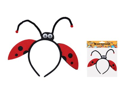 Set karneval - čelenka beruška