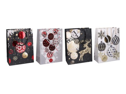 Dárková taška S 18x24x8,5 cm Vánoce