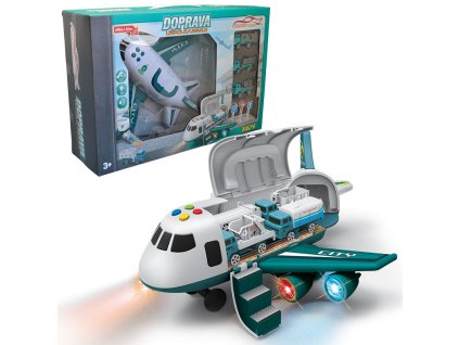 Doprava letadlo - garáž