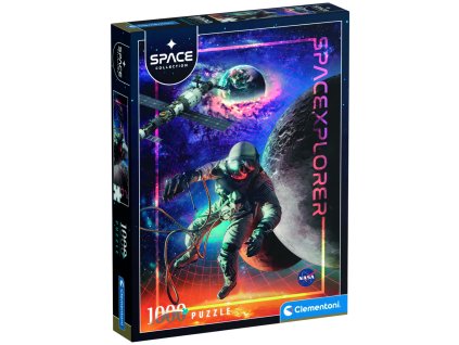 Clementoni - Puzzle 1000 Space NASA: Vesmírný průzkumník