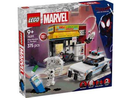 LEGO MARVEL Spider-Verse: Miles Morales vs. Flek 76311 STAVEBNICE