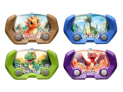 Vodní hra dino 17x10 cm