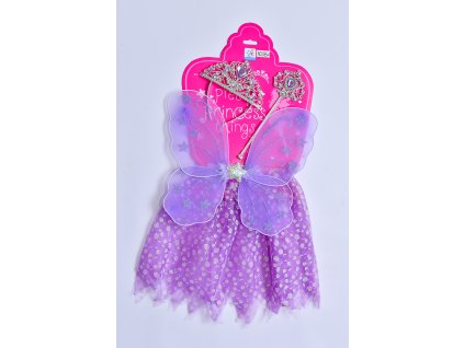 Šaty pre princeznú - fialové