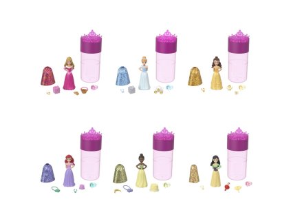 DP COLOR REVEAL KRÁĽOVSKÁ MALÁ BÁBIKA NA VEČIERKU ASST