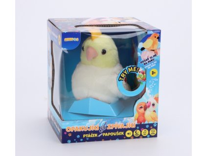 STEPPOS Opakujúci a spievajúci papagáj