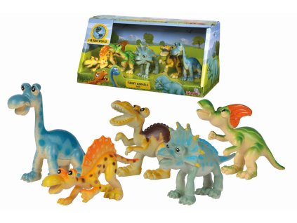 Veselé zvieratká dinosaury