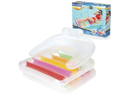 BESTWAY 43023 - Nafukovací lehátko s opěradlem 201 x 89 cm