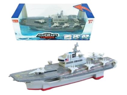 Kovový model - Letadlová loď