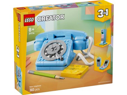 LEGO CREATOR Retro telefon 3v1 31174 STAVEBNICE