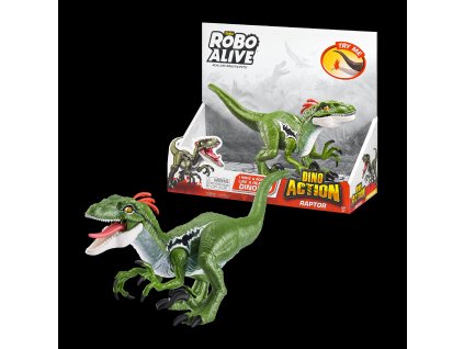 Robotický Raptor Dinosaurus Action