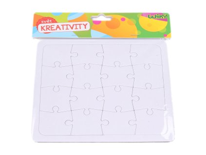 Kreativní set - puzzle na vybarvení