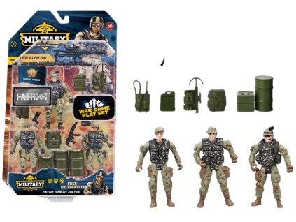 Vojáčci s doplňky - sada