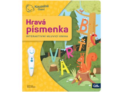 ALBI Kouzelné čtení Kniha interaktivní Hravá písmenka