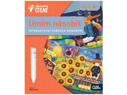 ALBI Kouzelné čtení Interaktivní tabulka Umím násobit