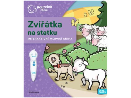 ALBI Kouzelné čtení Kniha interaktivní Zvířátka na statku